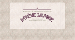 Desktop Screenshot of boheme-sauvage.net